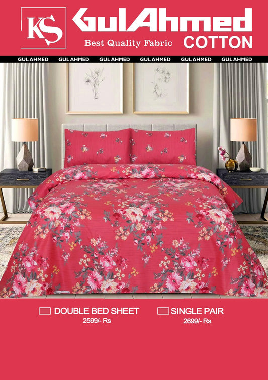 MIX COTTON KING BEDSHEET 3PCS