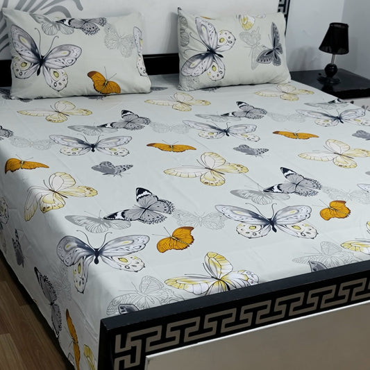 Export Double King  Bedsheet 3pcs
