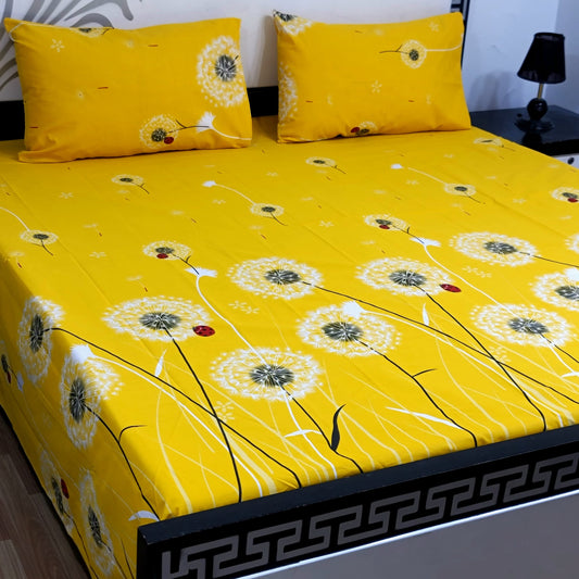 Export Double King  Bedsheet 3pcs