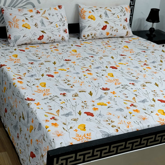 Export Double King  Bedsheet 3pcs