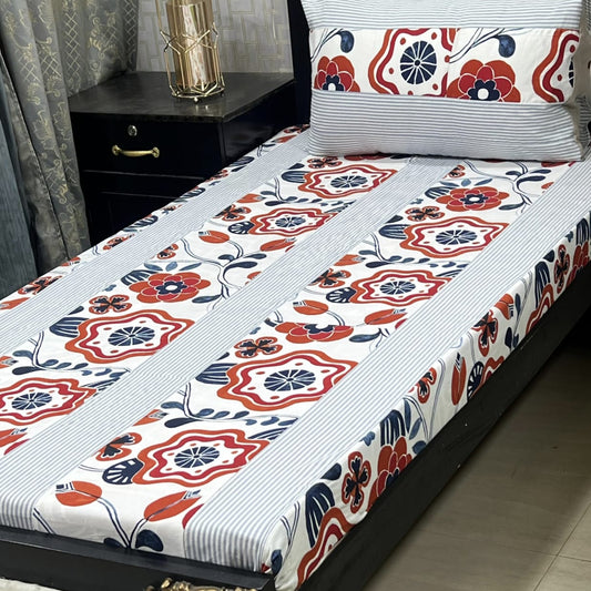 Patch Work Bedsheet 2pcs