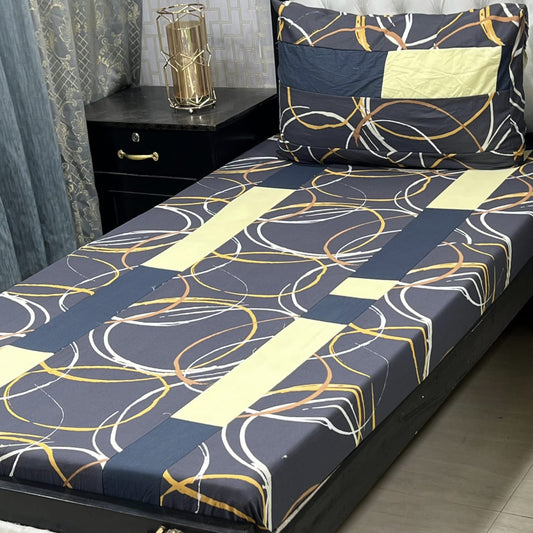 Patch Work Bedsheet 2pcs